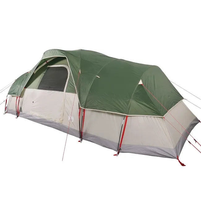 Tienda domo verde impermeable para 11 personas