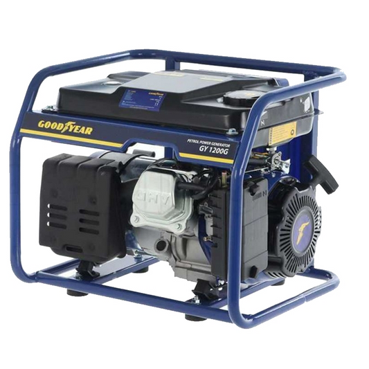Grupo electrógeno 2,5CV 9h autonomía Motor 4T OHV 1100W 94Cm3 Protección AVR GOODYEAR