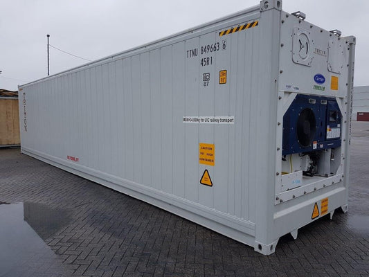 Contenedor maritimo de 40 pies High Cube reefer nuevo CVR